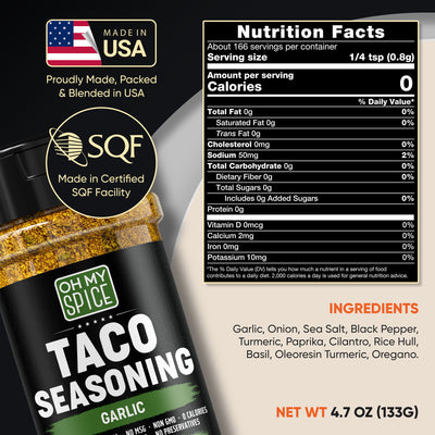 Taco Seasoning | Garlic